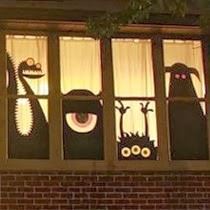 12 easy diy halloween decorations window