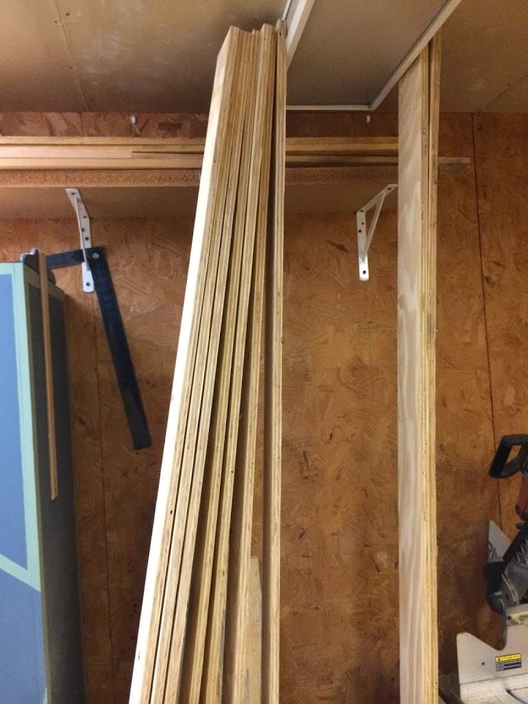 diy wall lumber rack 21