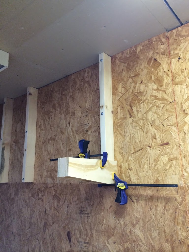 diy wall lumber rack 22