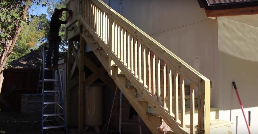 how to build outdoor staircase 42