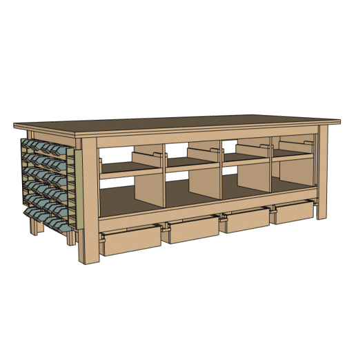 Ultimate Plywood Workbench Modifications