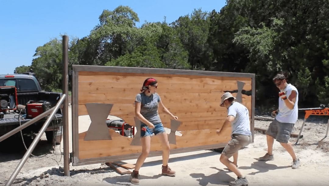 how to install giant property gates 14