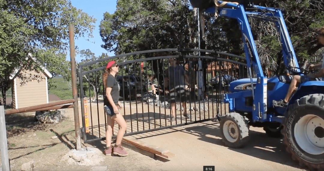 how to install giant property gates 16