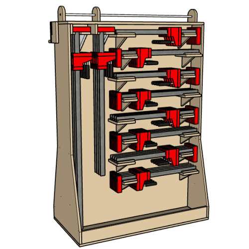Ultimate Clamp Rack Plans