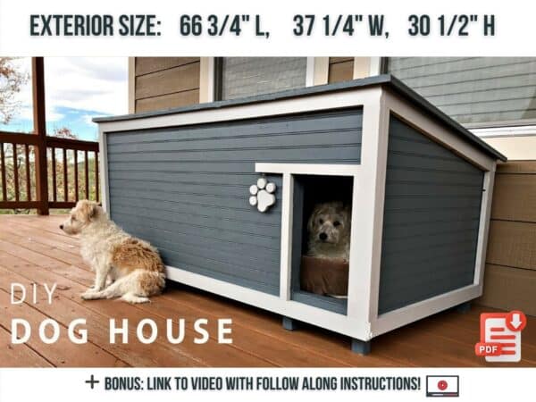 how to build an insulated dog house