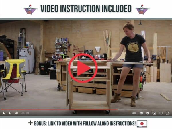 compound miter saw stand build instructions