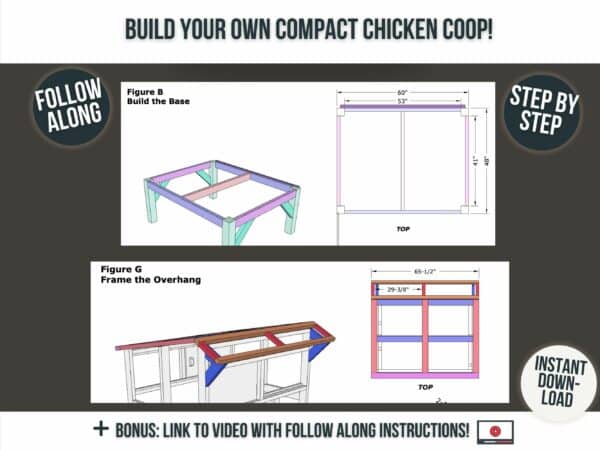 small chicken coop blueprints