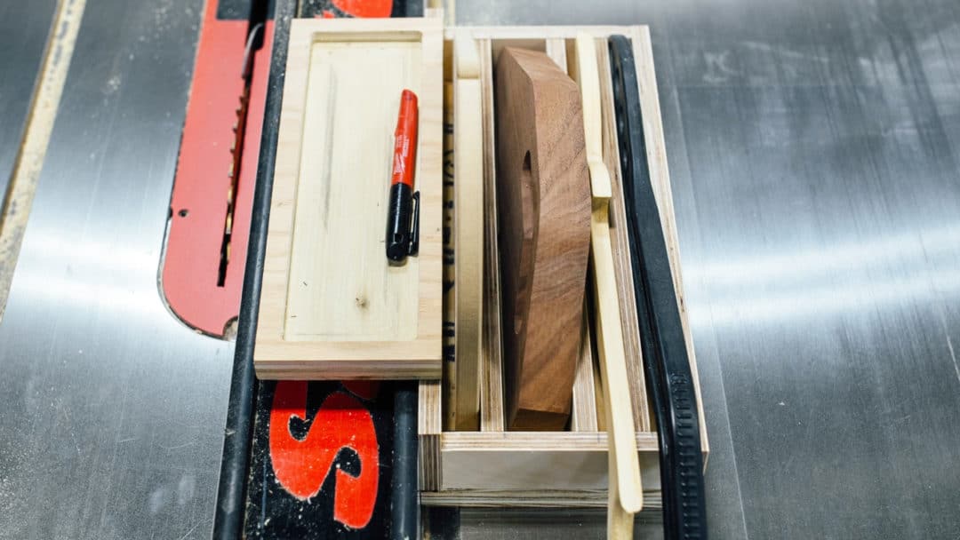 Push Stick Caddy For Table Saw Plans