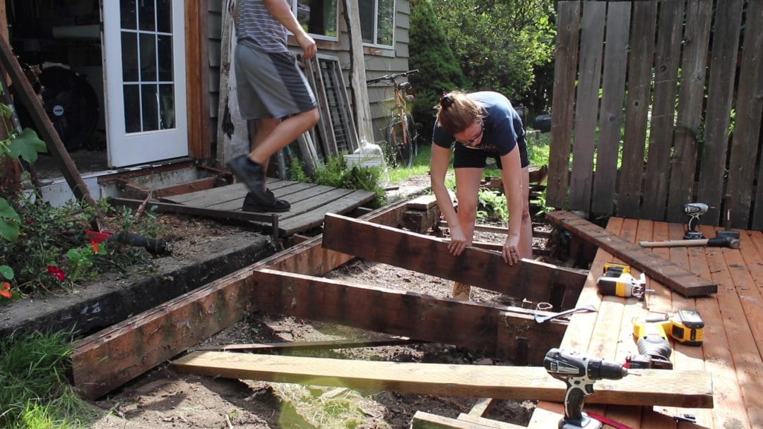 How To Rebuild A Deck | 2 Day Deck Rebuild | Wilker Do's