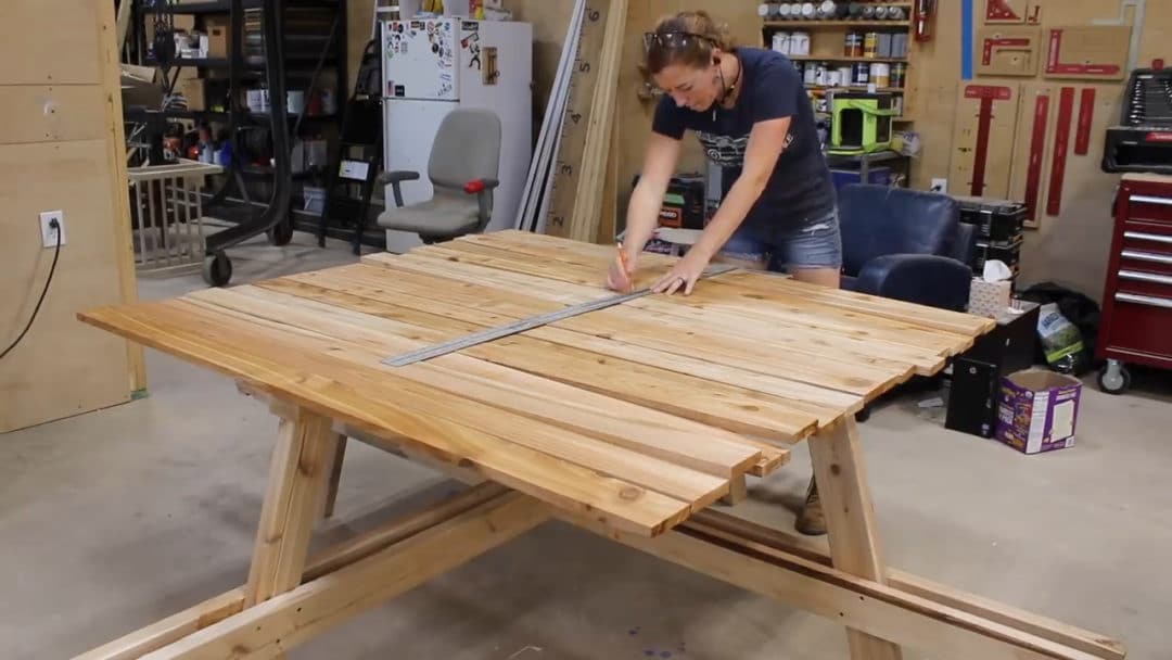 how to build a round picnic table with benches00 05 48 27still038