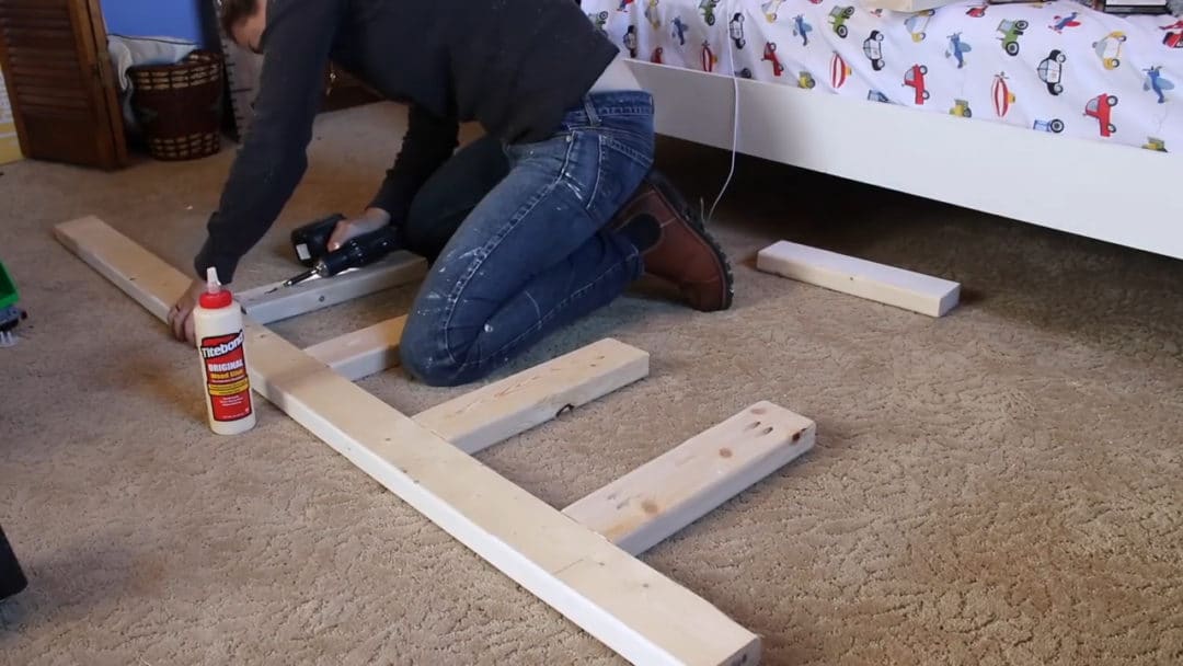 build a bunk bed with rock climbing wall00 06 13 09still029