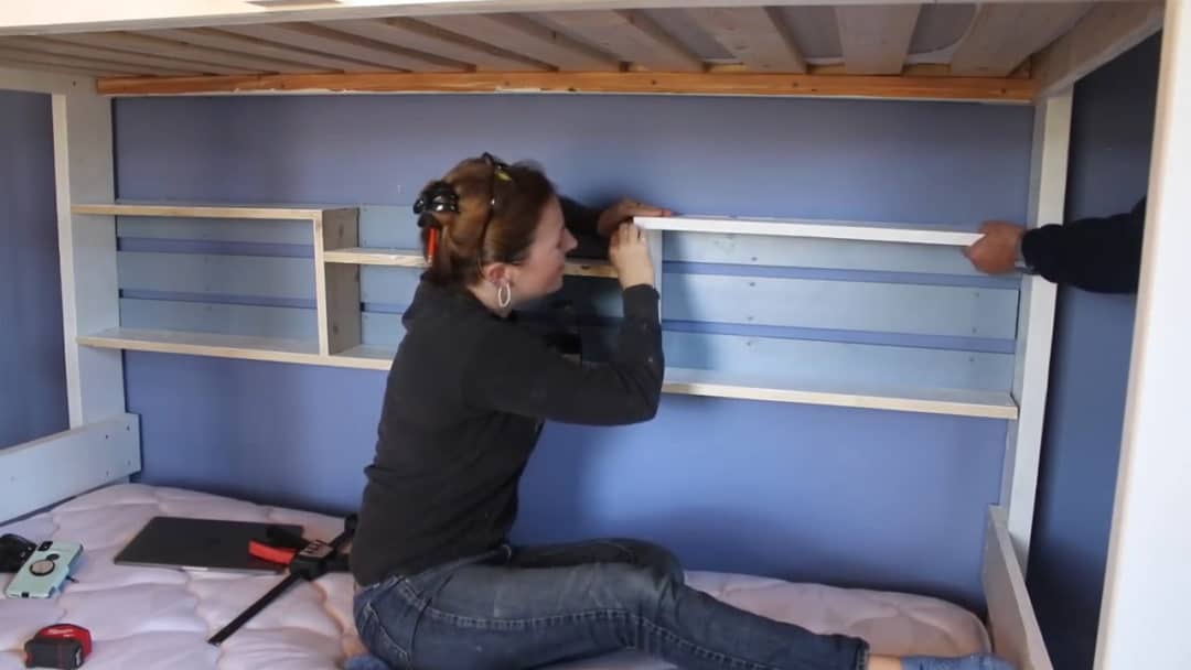 build a bunk bed with rock climbing wall00 07 55 11still035