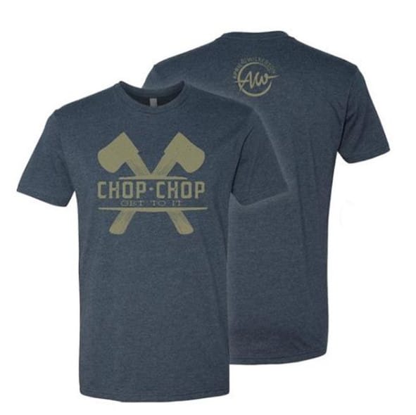 chop chop t shirt navy