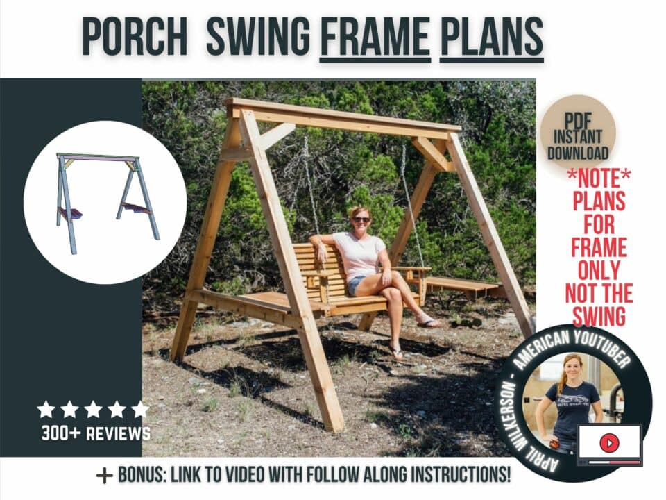 Porch Swing Frame