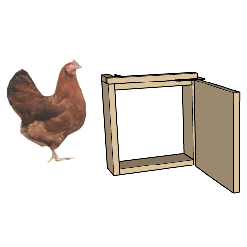 Automatic Chicken Coop Door Plans
