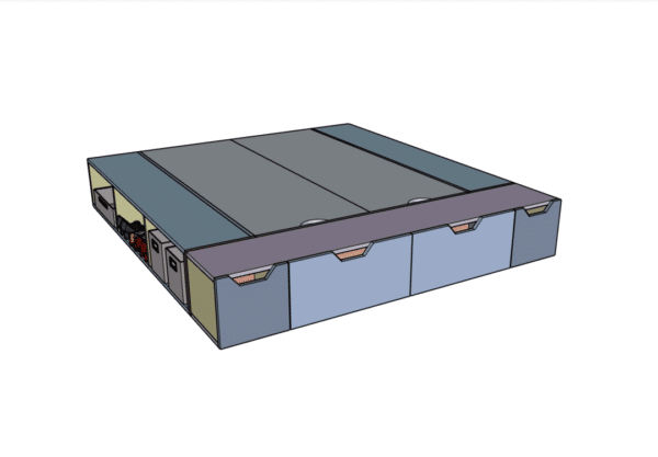 diy platform bed with storage plans