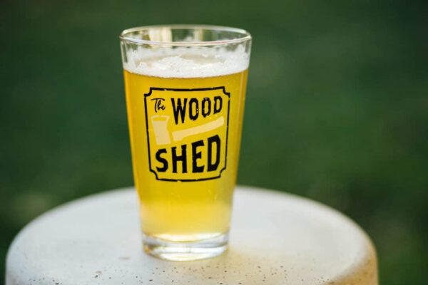 the wood shed pint glasses 3