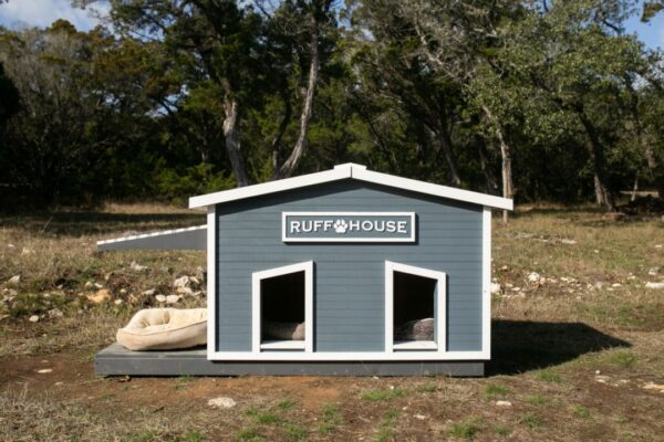 diy dog house duplex plans 3