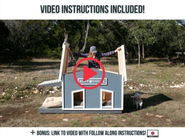 double doghouse build instructions