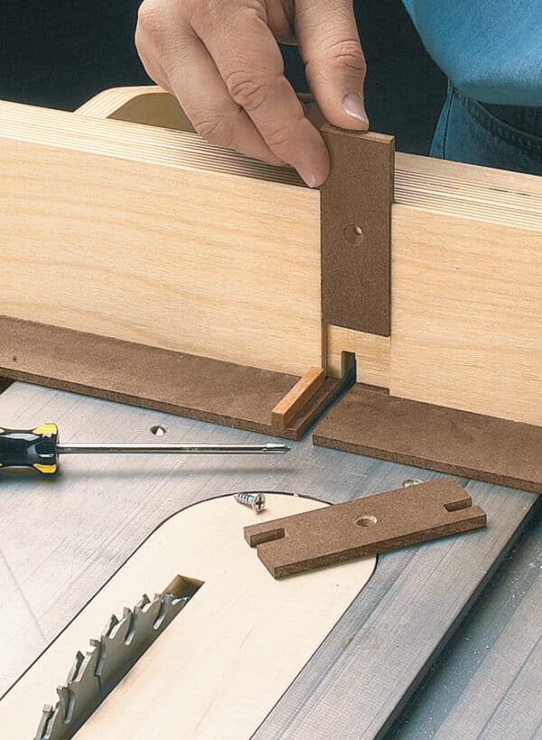 woodsmith adjustable box joint jig plans 2