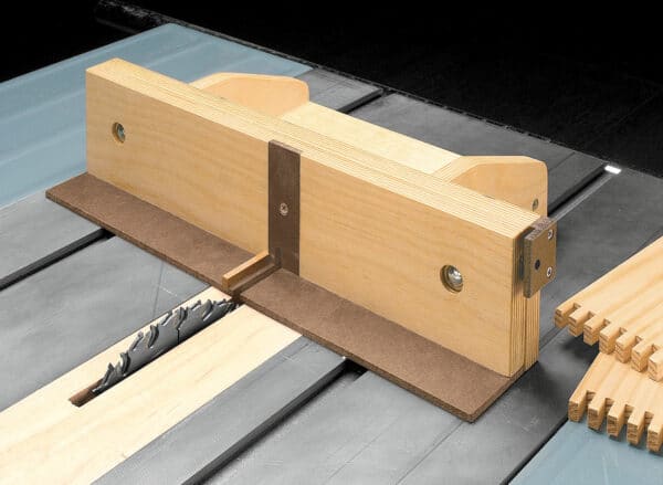 woodsmith adjustable box joint jig plans