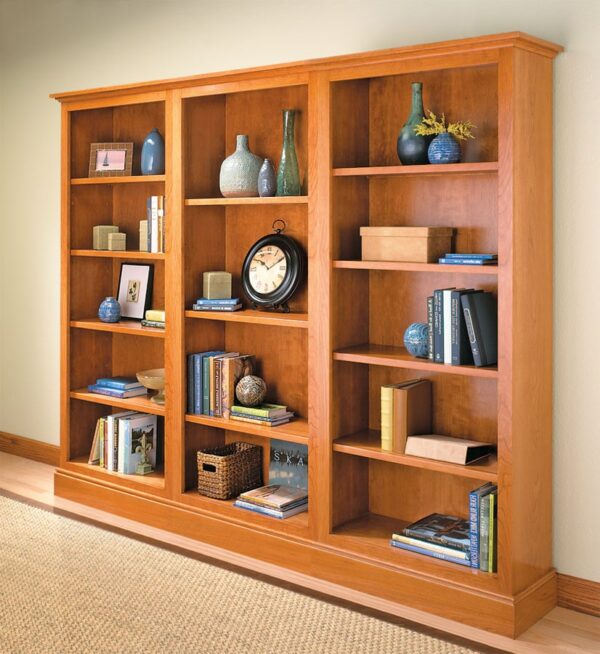 woodsmith classic bookcase plans 1