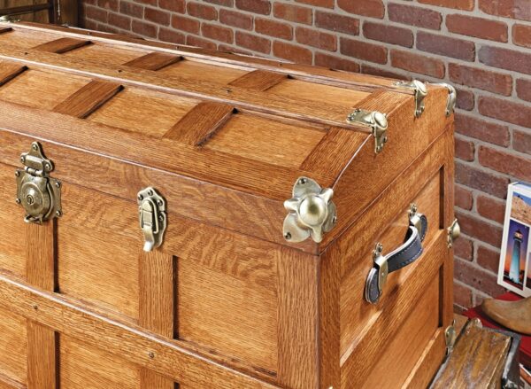 woodsmith domed top steamer trunk plans 1
