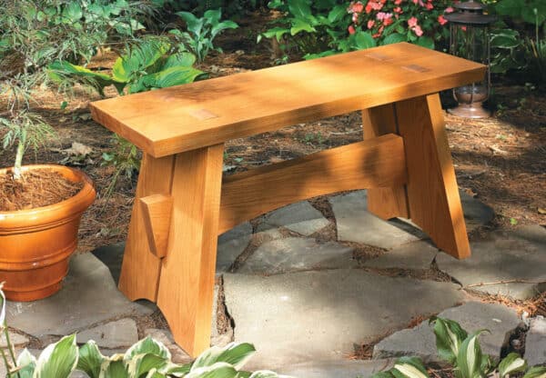 woodsmith garden bench plans