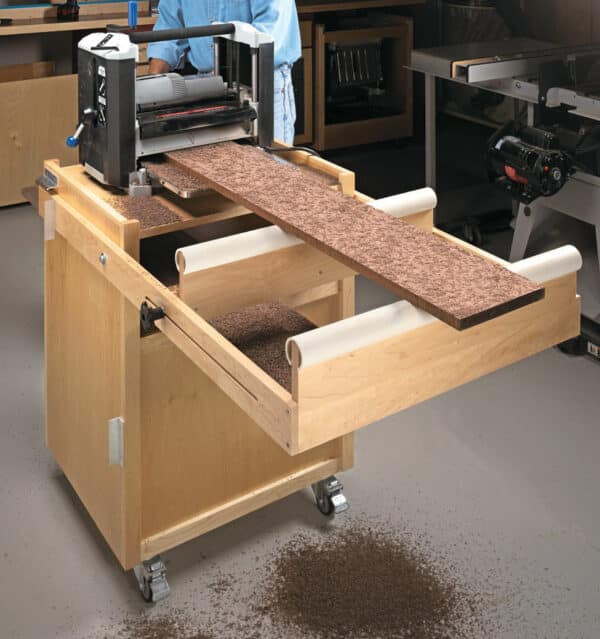 woodsmith mobile planer stand plans