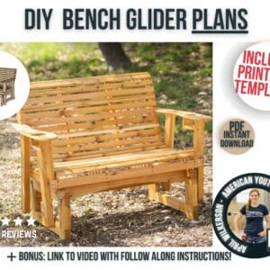 Bench Glider Plans
