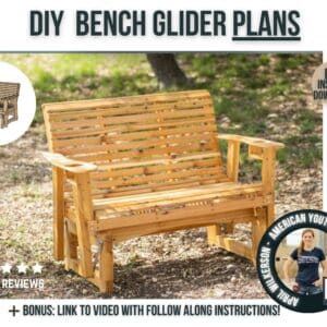 Bench Glider Plans