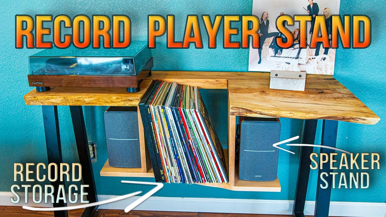 Build Your Own DIY Record Player Stand