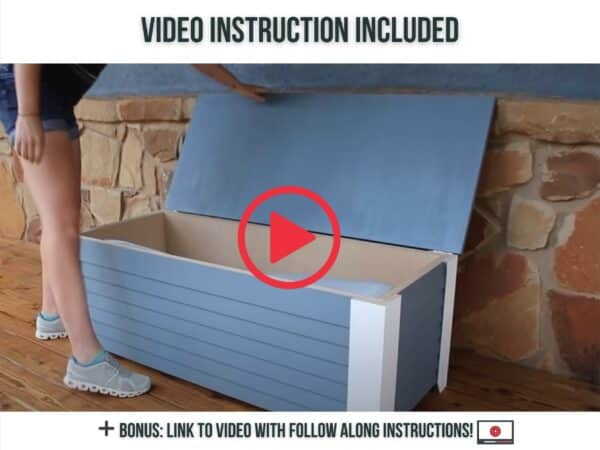 storage bench build instructions