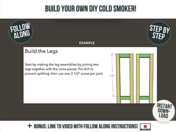 diy cold smoker blueprints