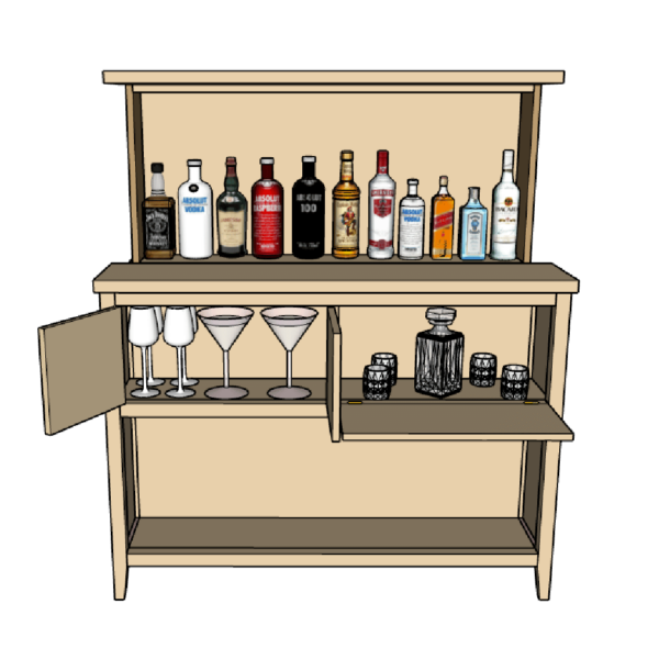 Liquor Cabinet 1