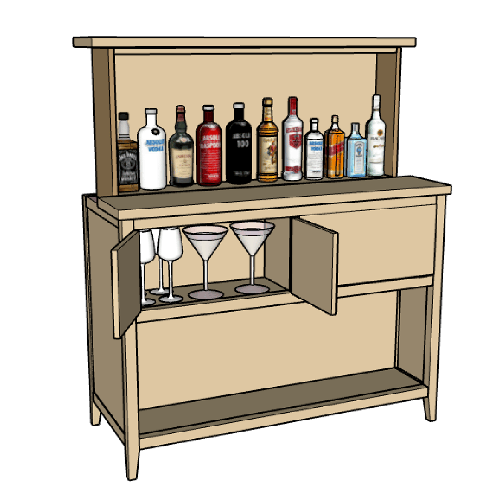 Liquor Cabinet Plans Wilker Do S