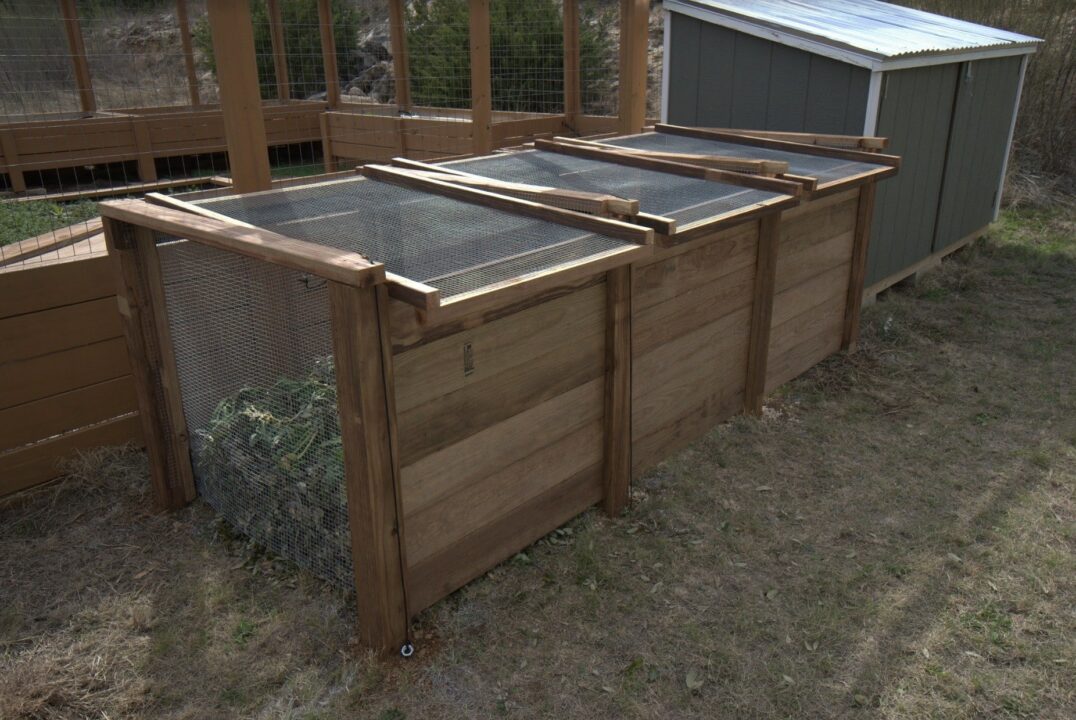 Compost bin finished project
