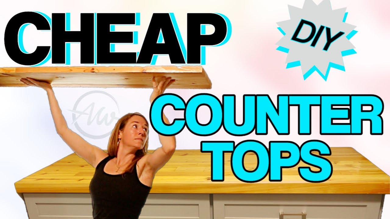 How to Build A Cheap Countertop in 12 Simple Steps!