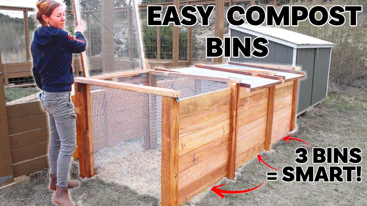 How to Build a Compost Bin in 9 Easy Steps!