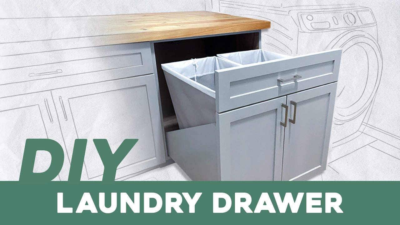 How To Build A Laundry Drawer In 10 Easy Steps!