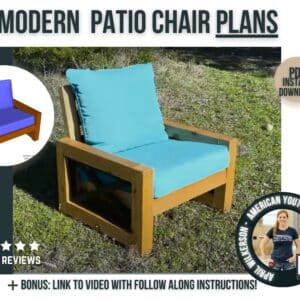 Modern Patio Chair Plans