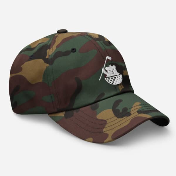 classic dad hat green camo right front 6623cf6868392