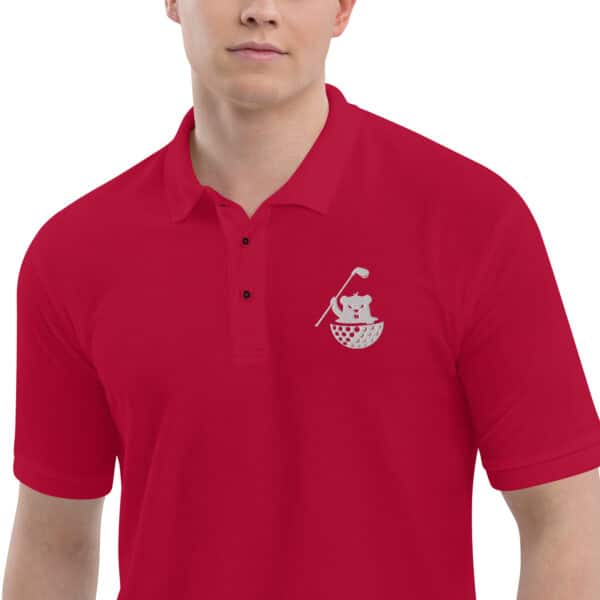 premium polo shirt red zoomed in 6623d1e465d46