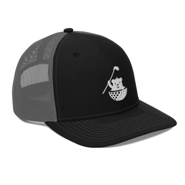 snapback trucker cap black charcoal right front 6623cefce1369