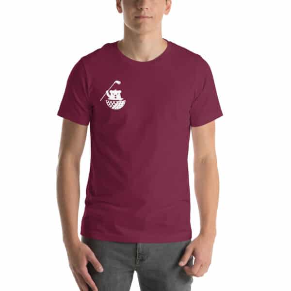unisex staple t shirt maroon front 6623ceb309321