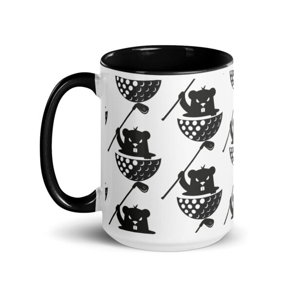 white ceramic mug with color inside black 15 oz left 6623d2cd13707