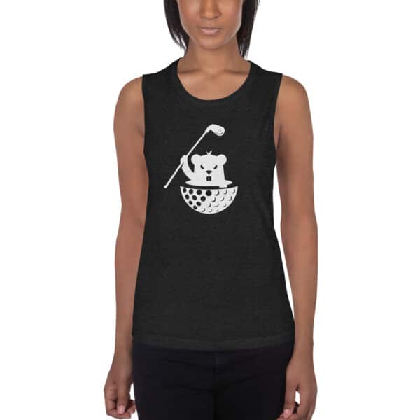 womens muscle tank black heather front 6623ccf333d86