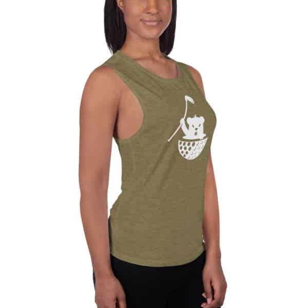 womens muscle tank heather olive right front 6623ccf33618d