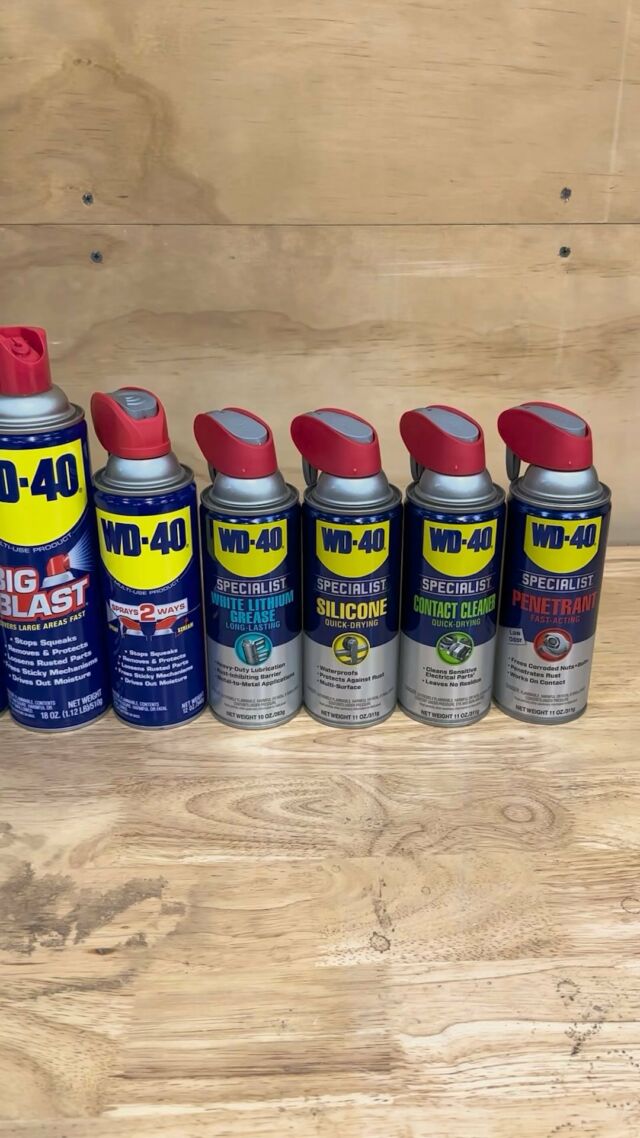 Shop Tip: @wd40brand specialist dry line helps your tools run smoother, delivering better results without any oily buildup. Pick up a can at a @homedepot near you.